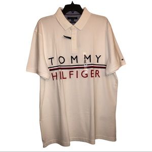 Tommy Hilfiger Custom Fit Spell Out Polo Shirt